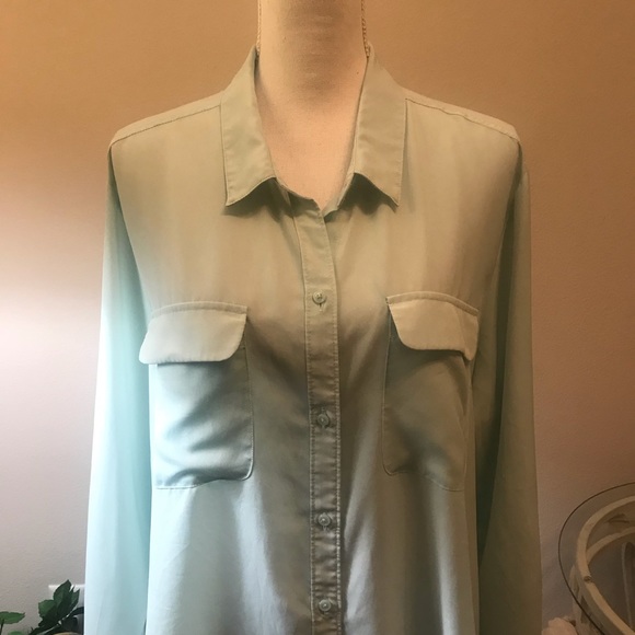 Button Front Blouse - Picture 2 of 6